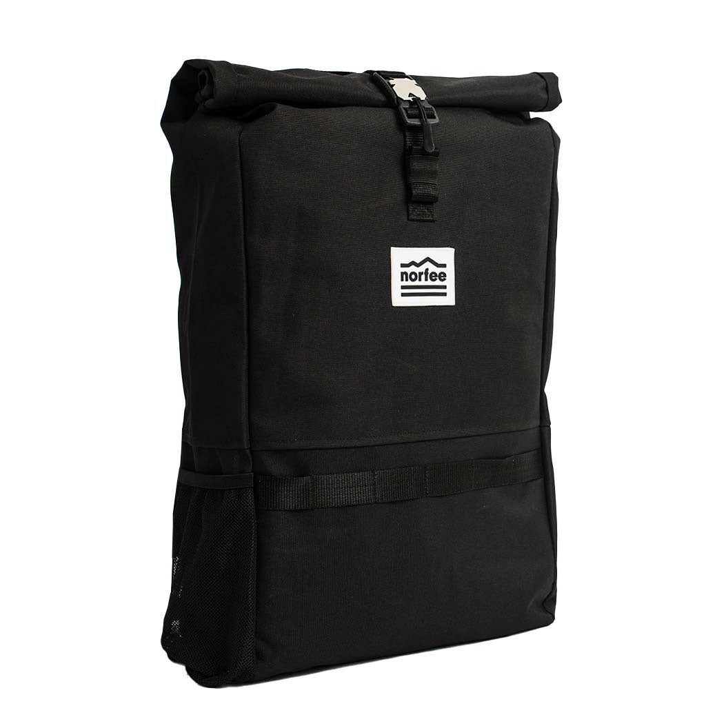 The HAZ Roll Top Backpack (Black)