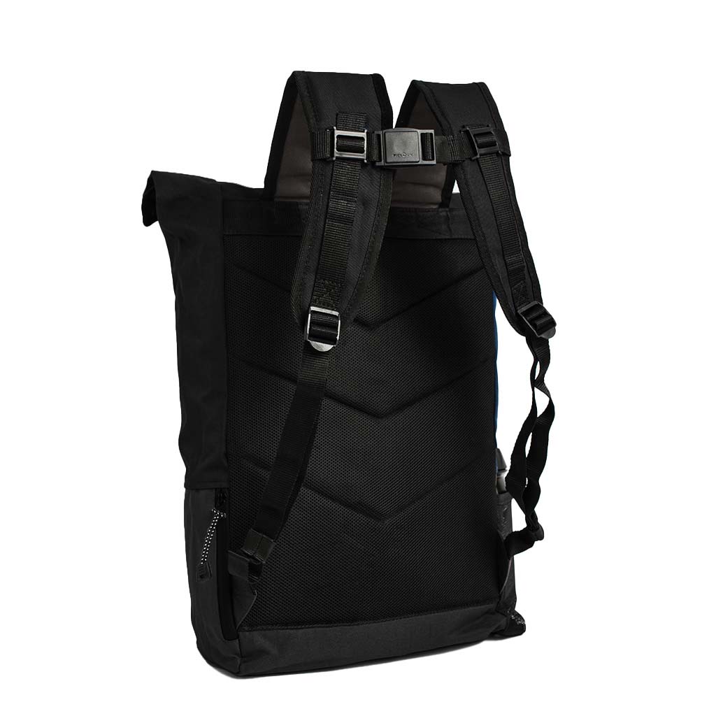 The HAZ Roll Top Backpack (Black)