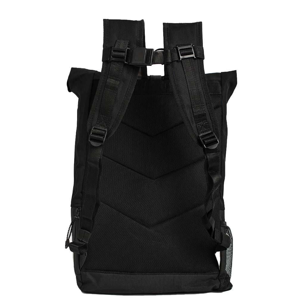 The HAZ Roll Top Backpack (Black)