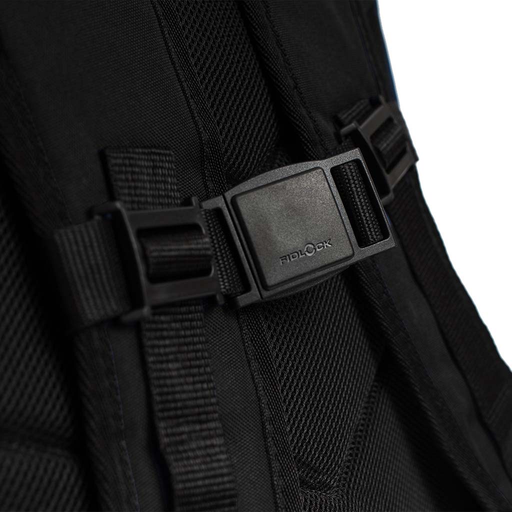 The HAZ Roll Top Backpack (Black)