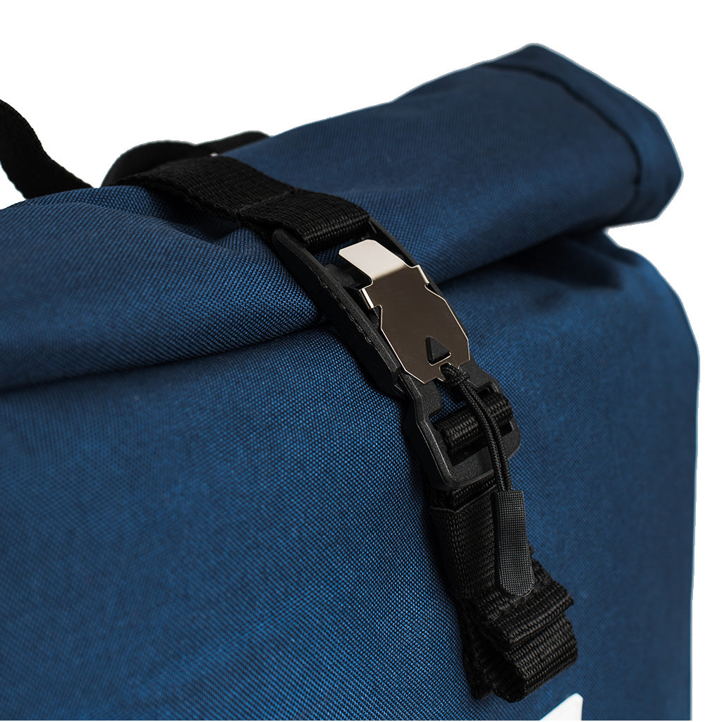 The HAZ Roll Top Backpack (Blue/Grey)